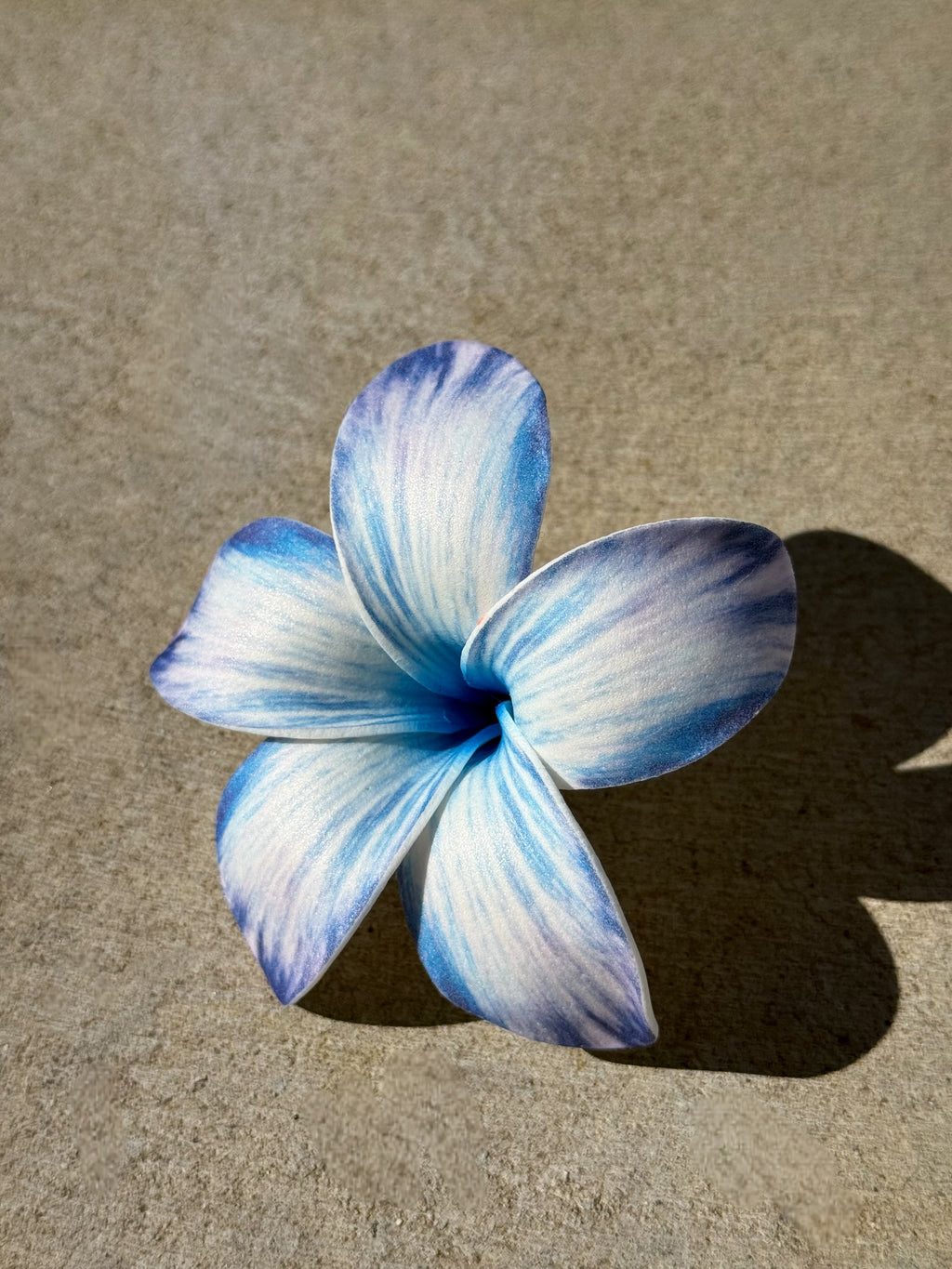 Deep Blue Plumeria Frangipani